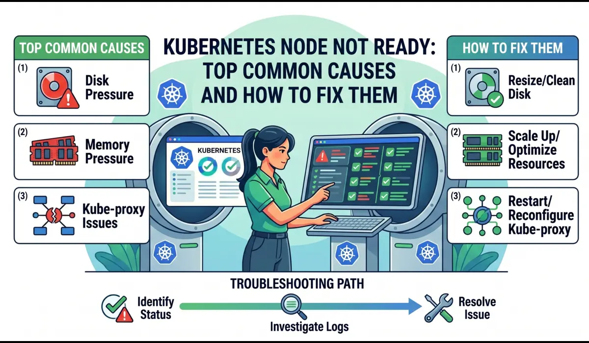 Kubernetes Node Not Ready: Top Common Causes and How to Fix Them