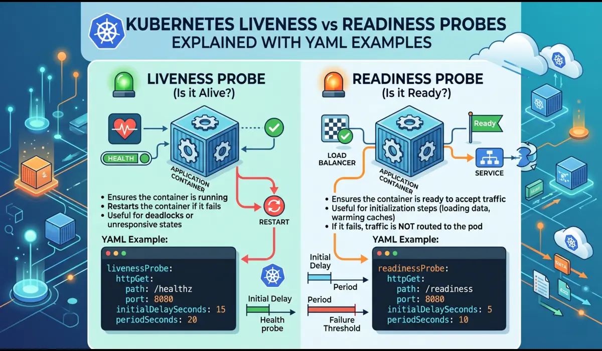 liveness vs readiness in kubernetes