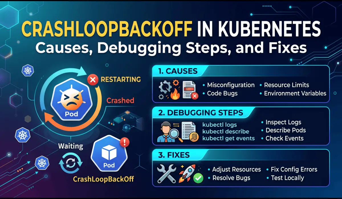 Crashloopbackoff in kubernetes