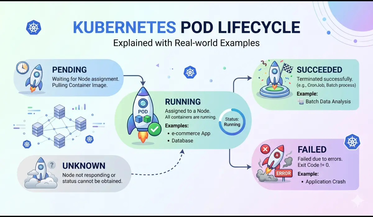 Kubernetes pod lifecycle