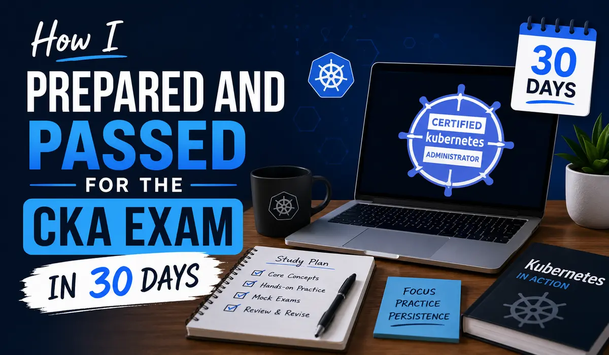 How I Prepared and passed for the CKA Exam in 30 Days