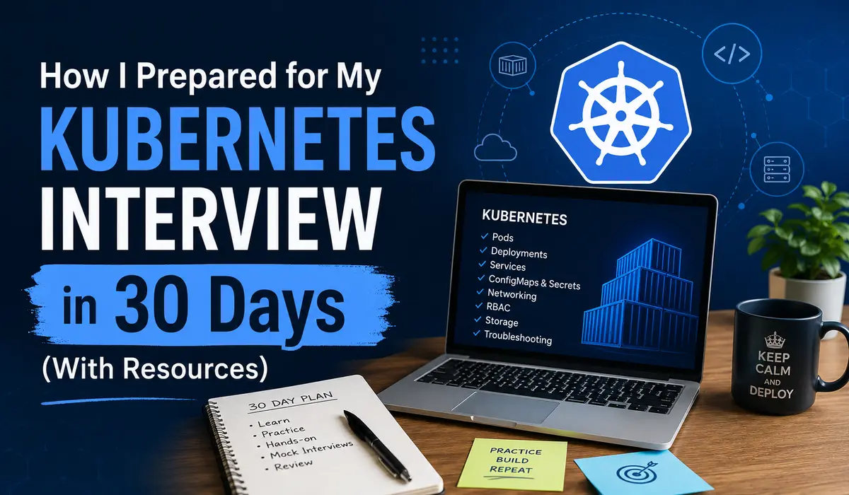 How I Prepared for My Kubernetes Interview in 30 Days (With Resources)